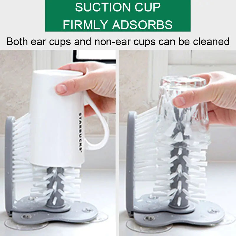 2 In 1 Cleaning Brush Cup Scrubber