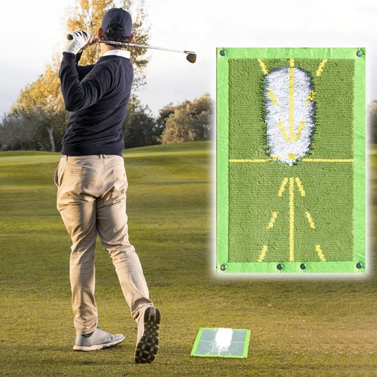 Precision Golf Swing Training Mat